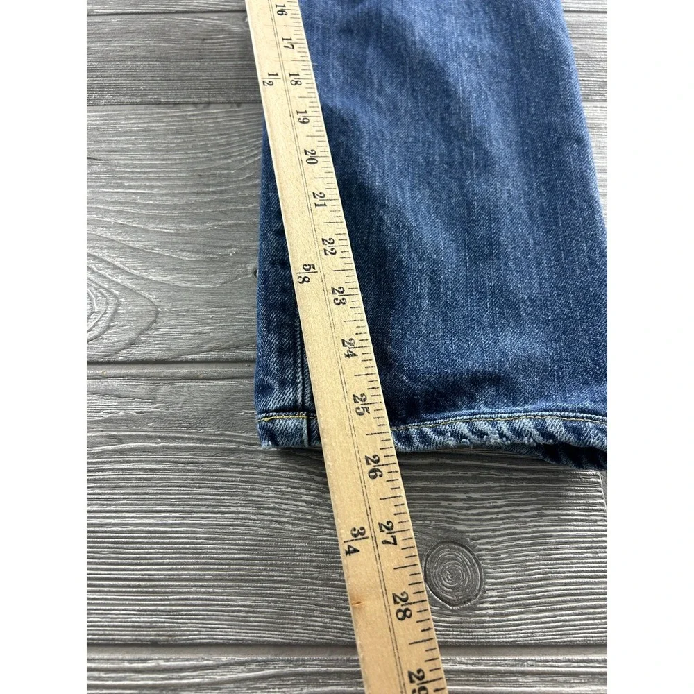 Levi's Made & Crafted Shuttle Tapered Blue Jeans Mens 30 Dark Wash